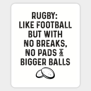 Rugby Like Football But... Sticker